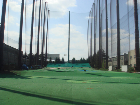 神奈川県相模原市のゴルフ練習場・ボールパークのフェアウェイ